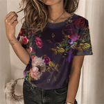 Sandra™ - חולצה פרחונית נשית חמודה